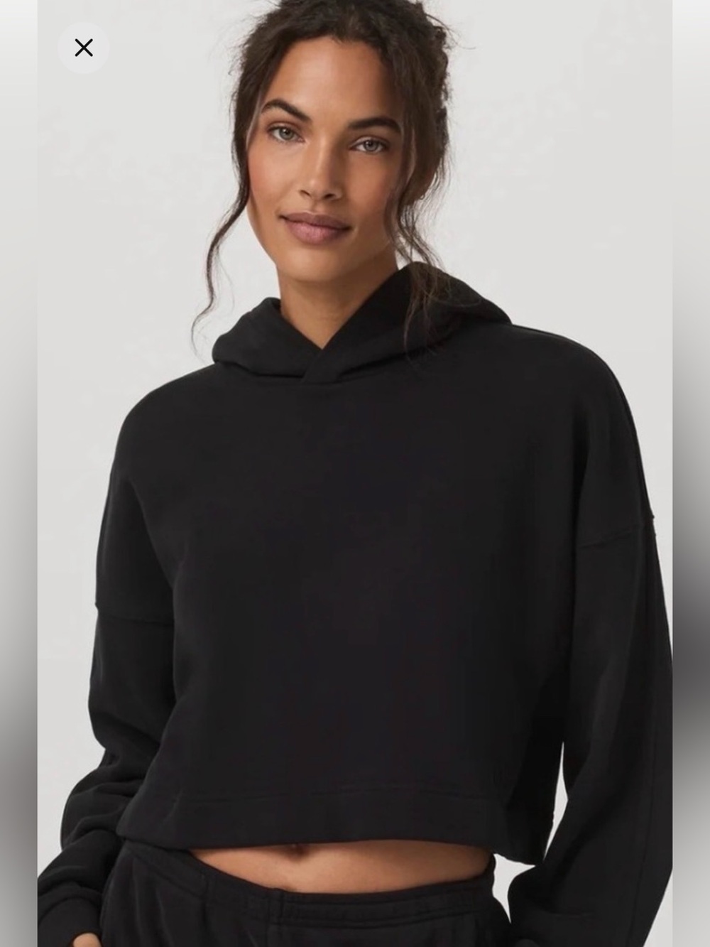 Vuori Sedona cropped hoodie